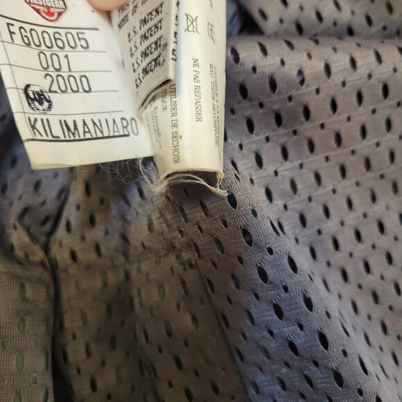 FirstGear Kilimanjaro Hypertex Mens Size XL Black Motorcycle Biker Padded Jacket - Picture 8 of 13